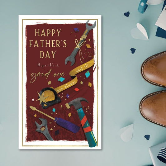 Open Father's Day Card - Skylight Tools