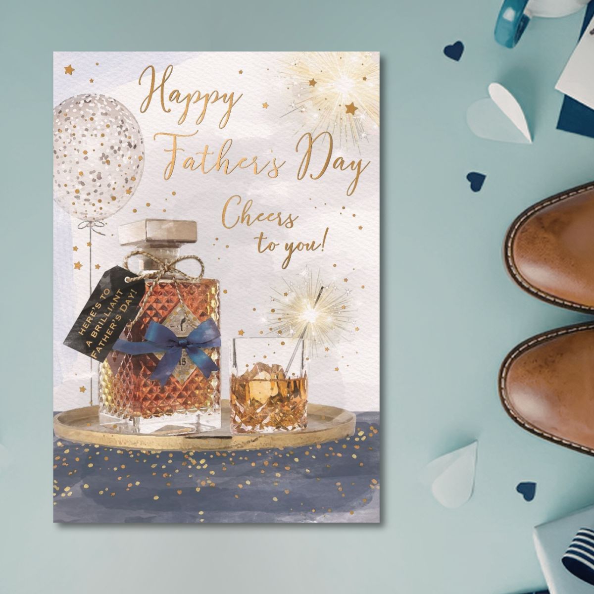 Dad Father's Day Card - Brighstone Whisky