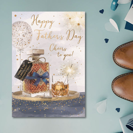 Dad Father's Day Card - Brighstone Whisky