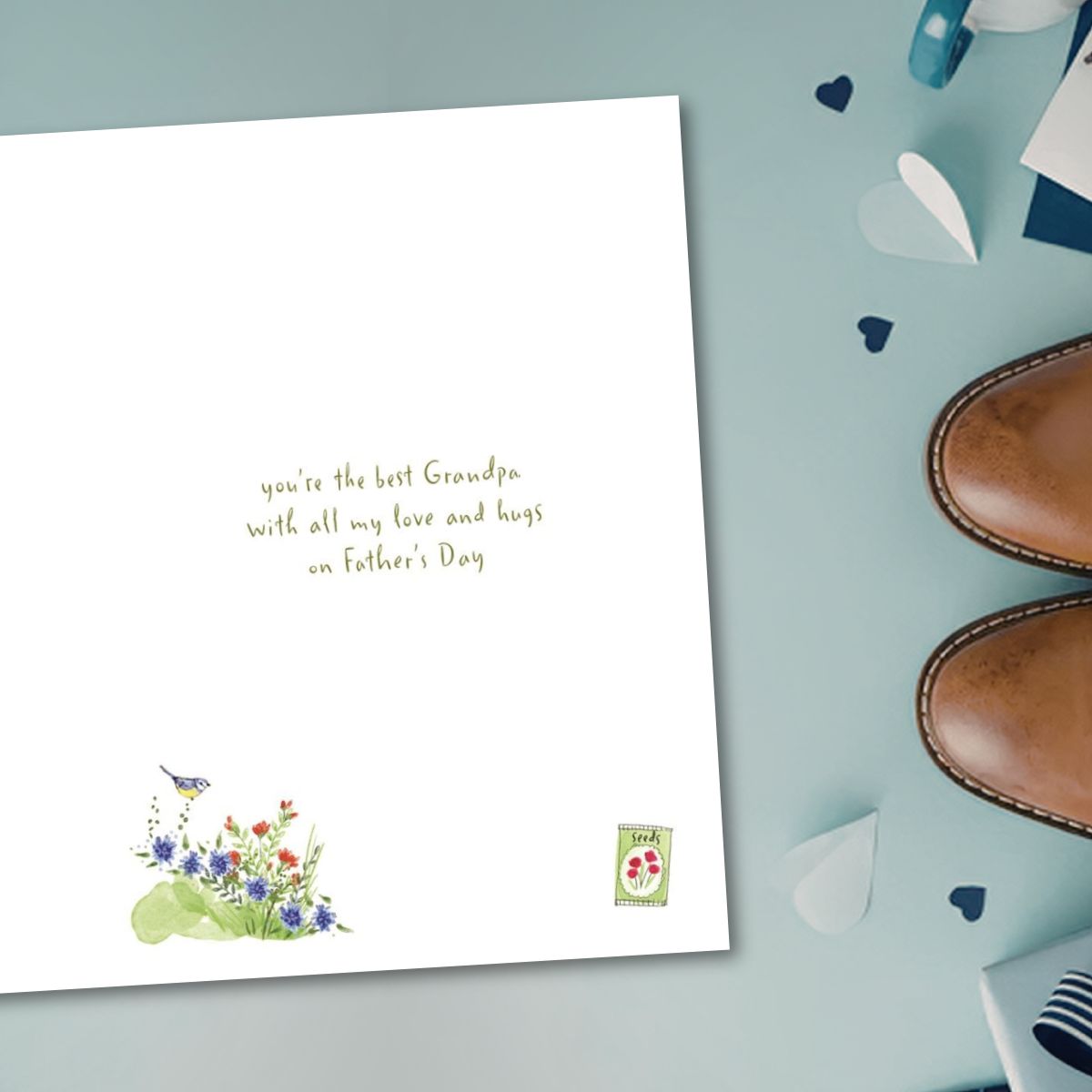Grandpa Father's Day Card - Off Grid Gardening