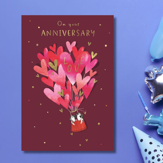 Happy Anniversary Card- Big World Little Things