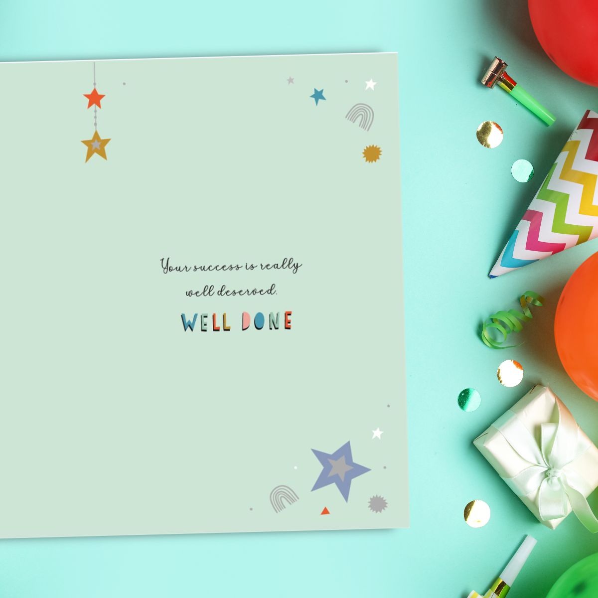 Passed Exams Card - GCSE Brilliant News!