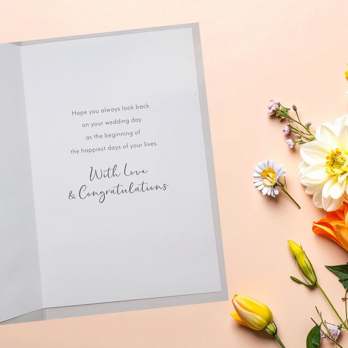 Wedding Day Card - Today, Tomorrow And Always