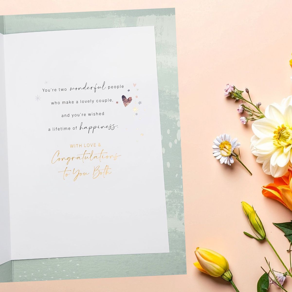 Granddaughter & Husband Wedding Day Card - Daydreams