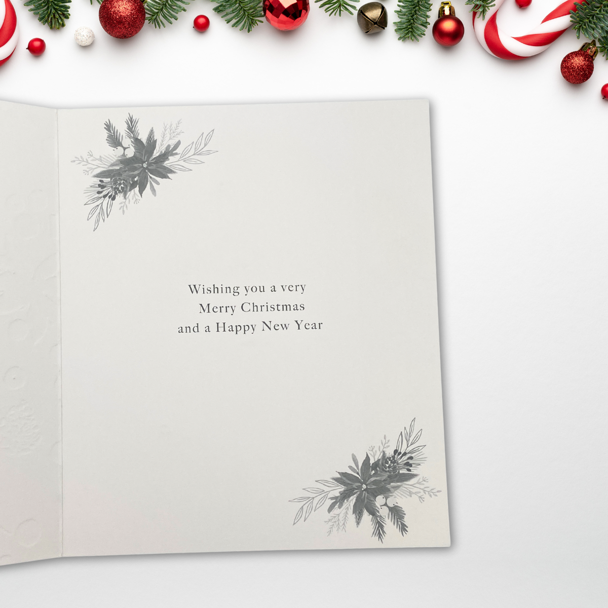 Someone Special Christmas Card - Festive Foliage