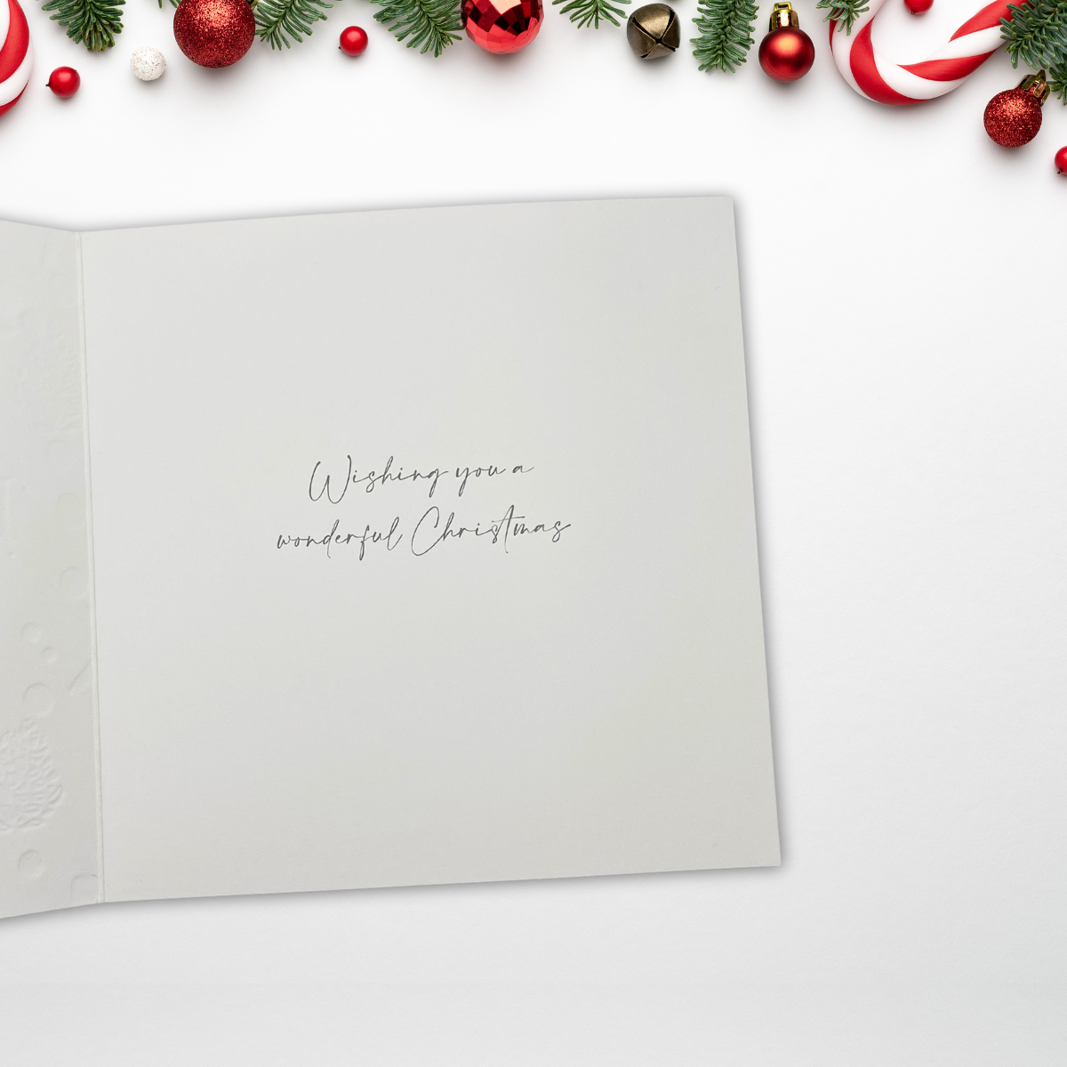 Daughter Christmas Card - Festive Foliage