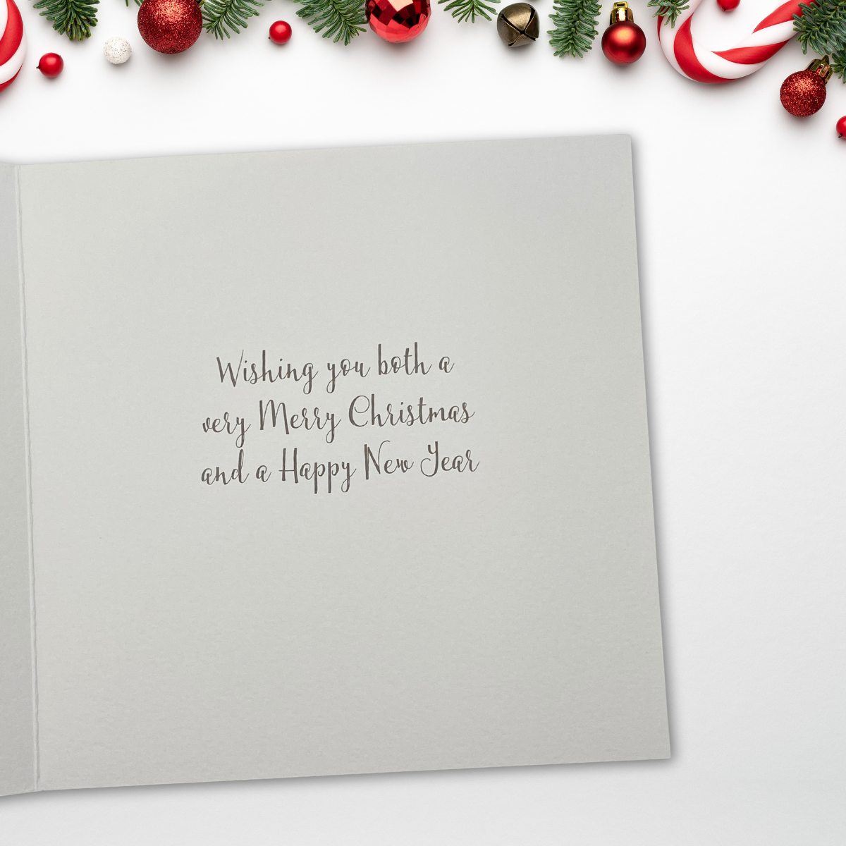 Both Of You Christmas Card - It's Christmas