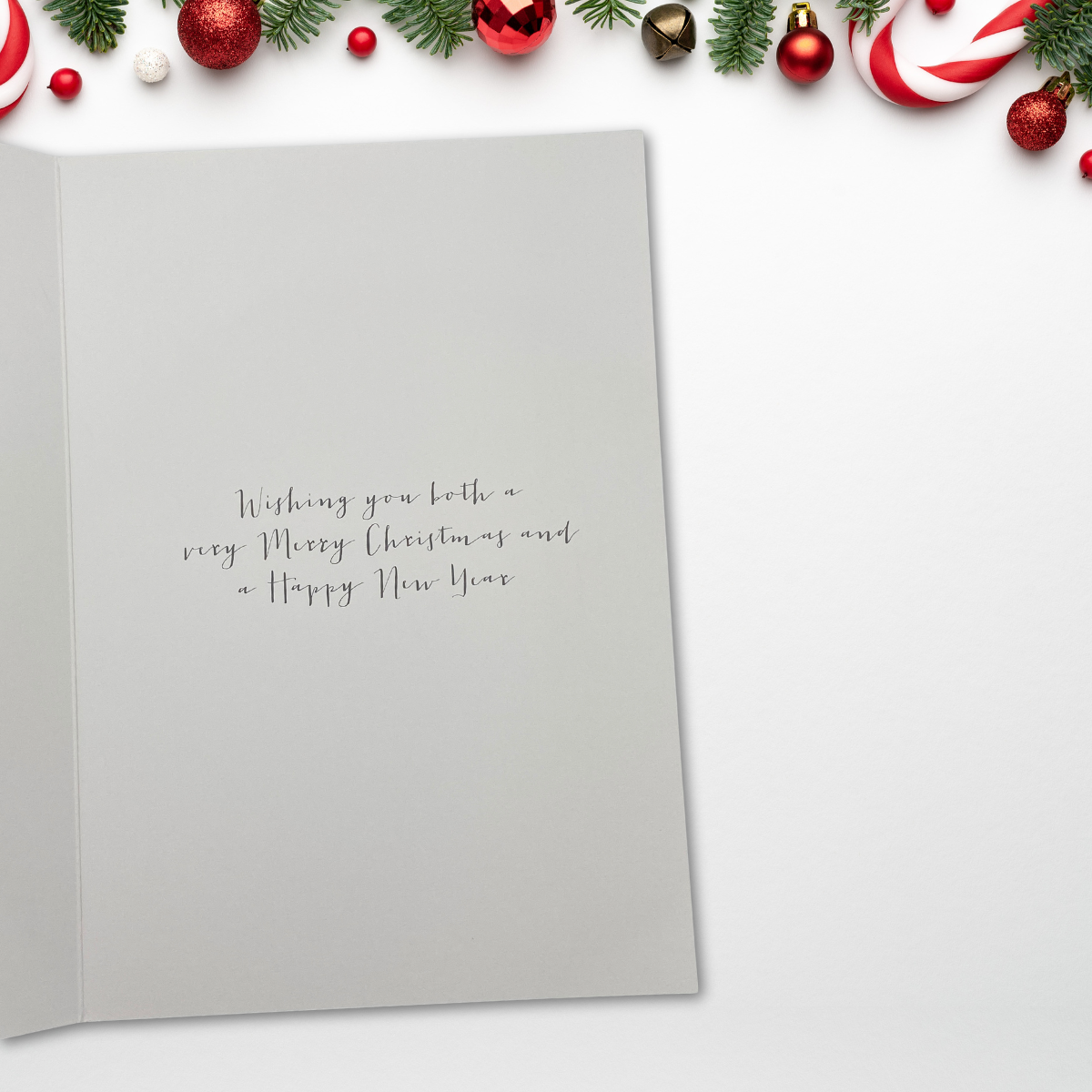 Mum & Dad Christmas Card - Christmas Eve