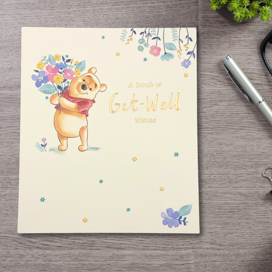 Get Well Soon Card - Disney Winnie The Pooh