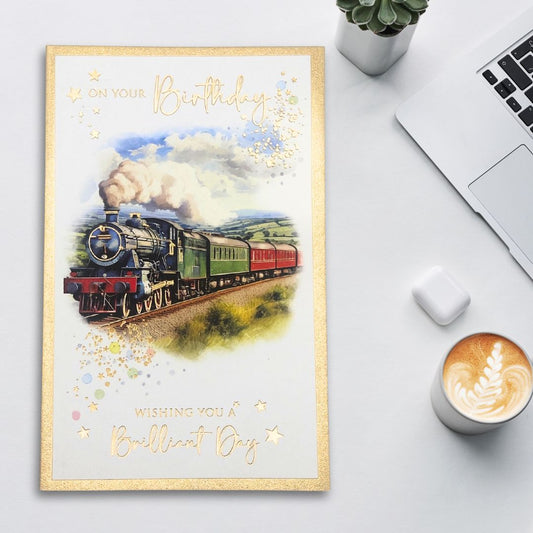 Birthday Bliss Birthday Card - Train