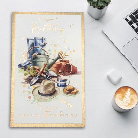 Birthday Bliss Birthday Card - Gardening