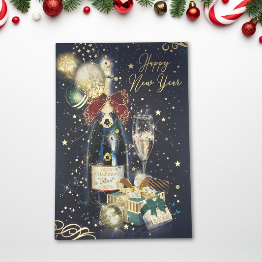 Happy New Year Card - Grayson Champagne & Gifts