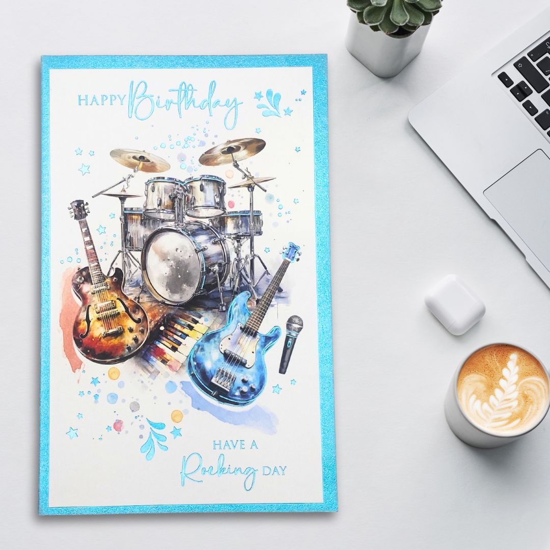 Birthday Bliss Birthday Card - Rocking Day – The Celebration Store