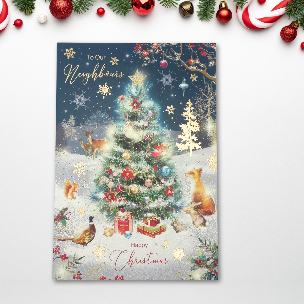 Neighbours Christmas Card - Grace Woodland Animals