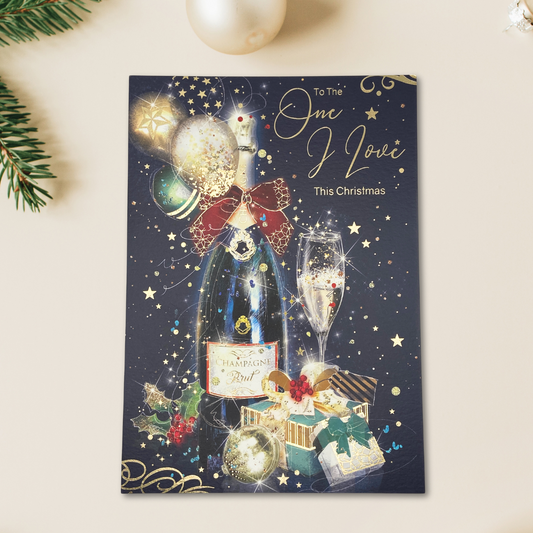 One I Love Christmas Card - Grayson Champagne & Gifts