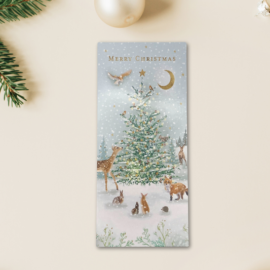 Money Wallet Christmas - Woodland Animals