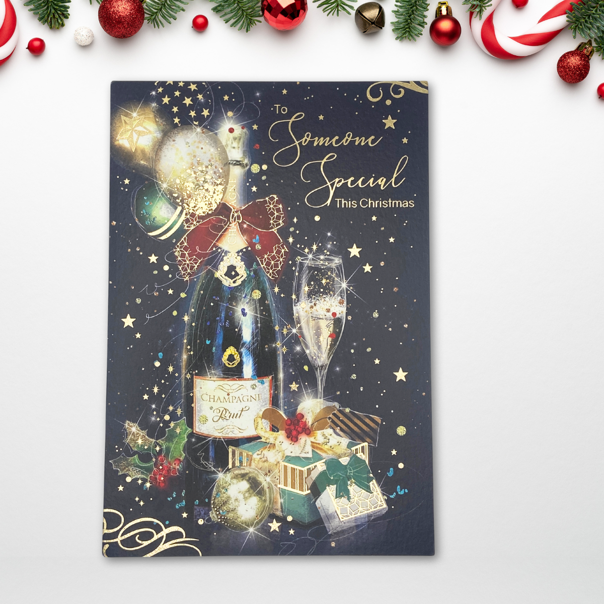 Someone Special Christmas Card - Grayson Champagne & Gifts