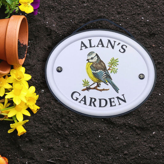 British Birds Decorative Garden Sign - Alan
