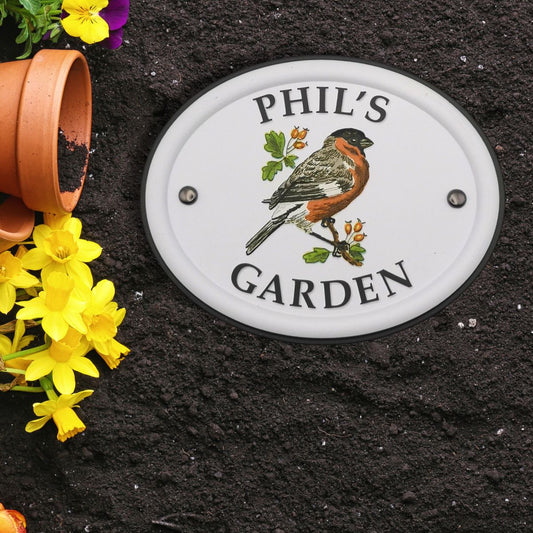 British Birds Decorative Garden Sign - Phil