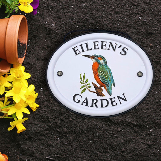 British Birds Decorative Garden Sign - Eileen