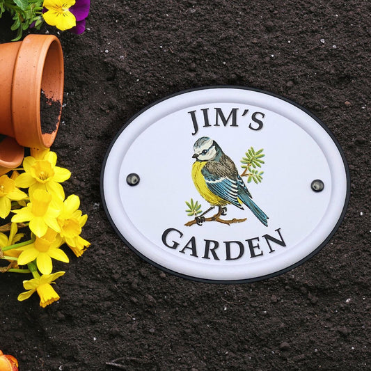 British Birds Decorative Garden Sign - Jim