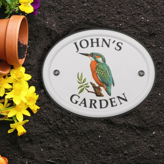 British Birds Decorative Garden Sign - John