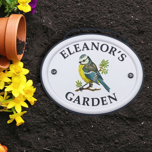 British Birds Decorative Garden Sign - Eleanor