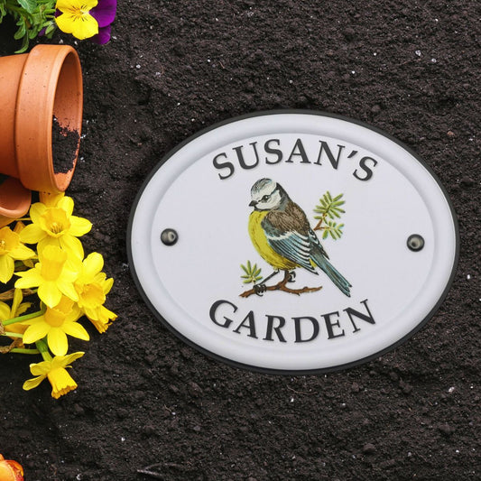 British Birds Decorative Garden Sign - Susan