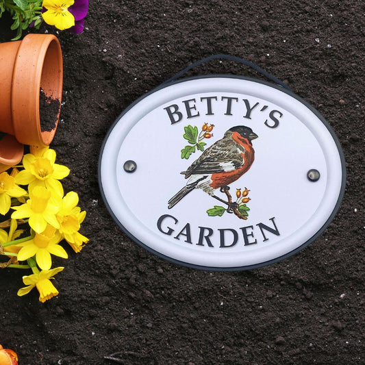 British Birds Decorative Garden Sign - Betty