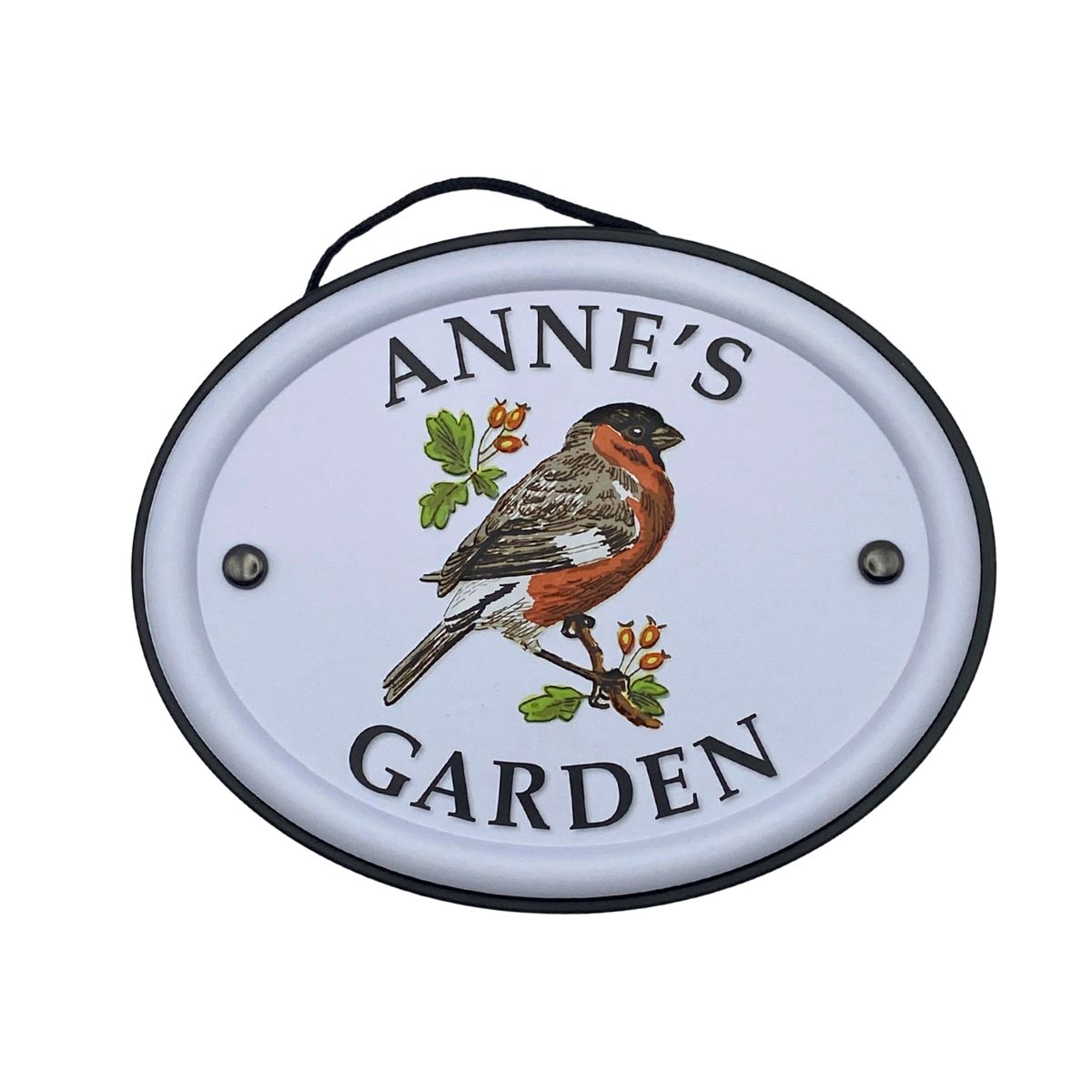 British Birds Decorative Garden Sign - Anne