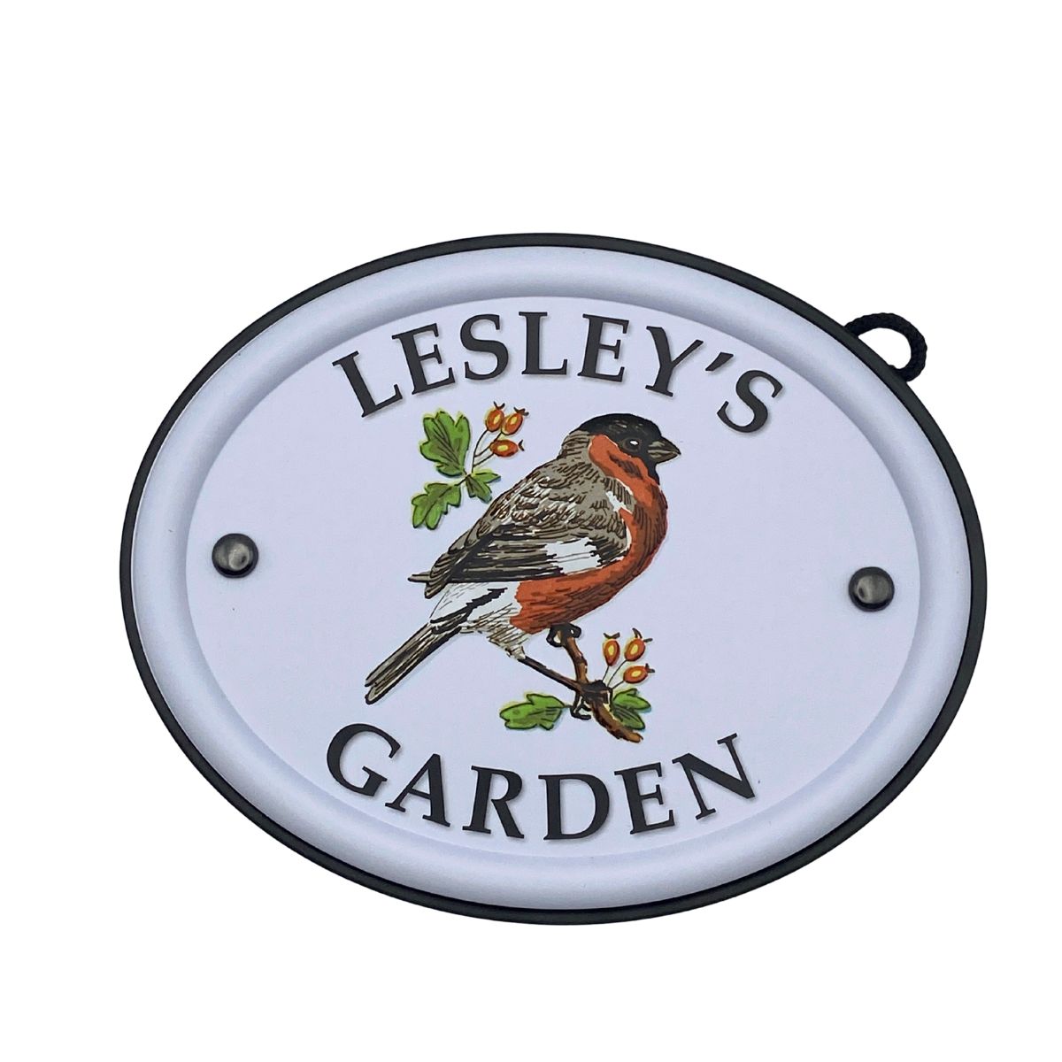 British Birds Decorative Garden Sign - Lesley