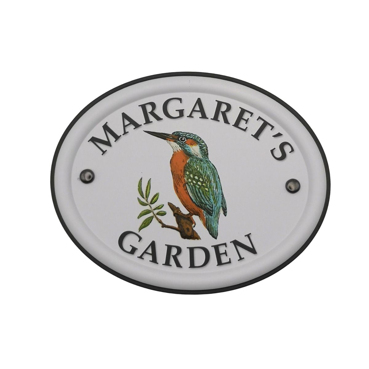 British Birds Decorative Garden Sign - Margaret