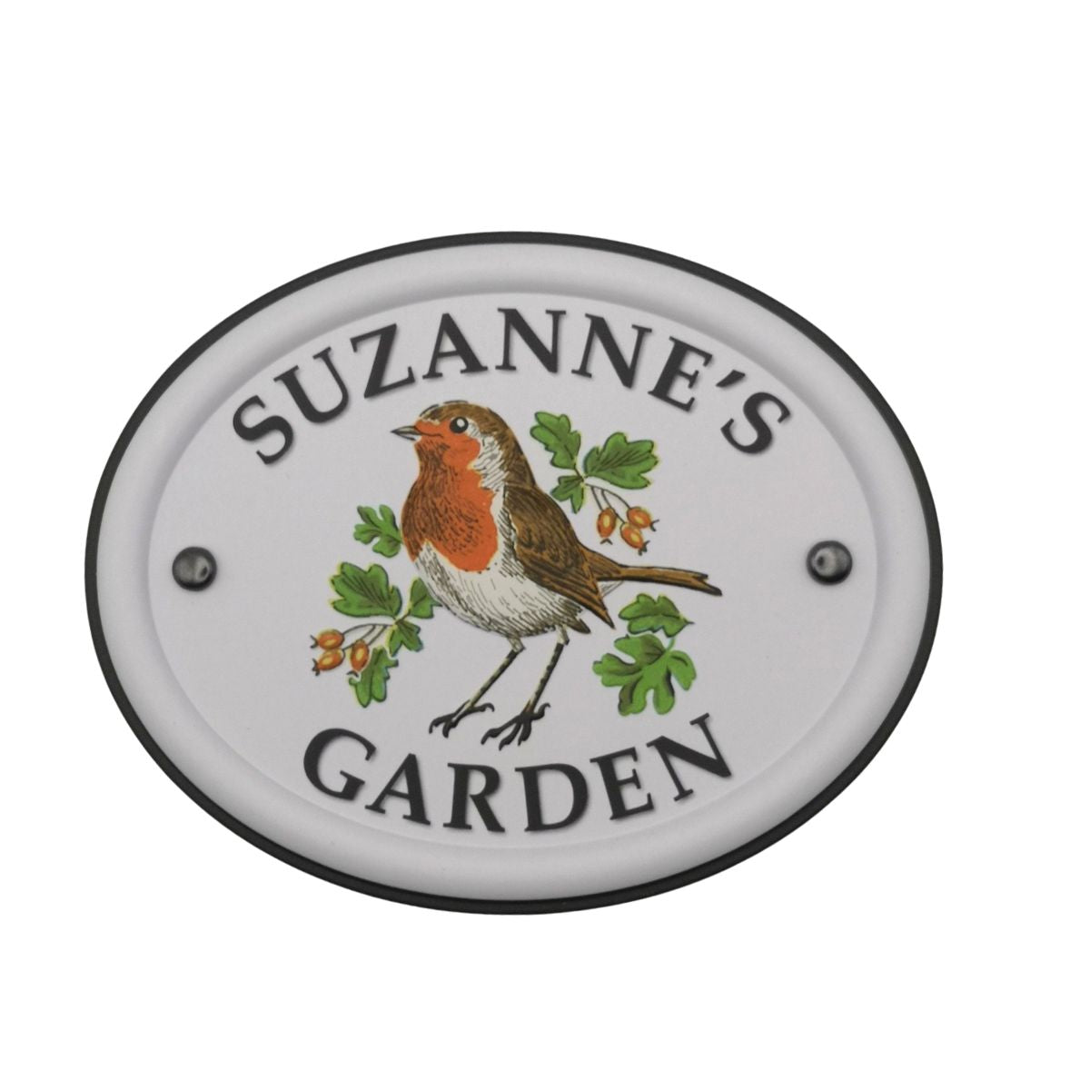 British Birds Decorative Garden Sign - Suzanne