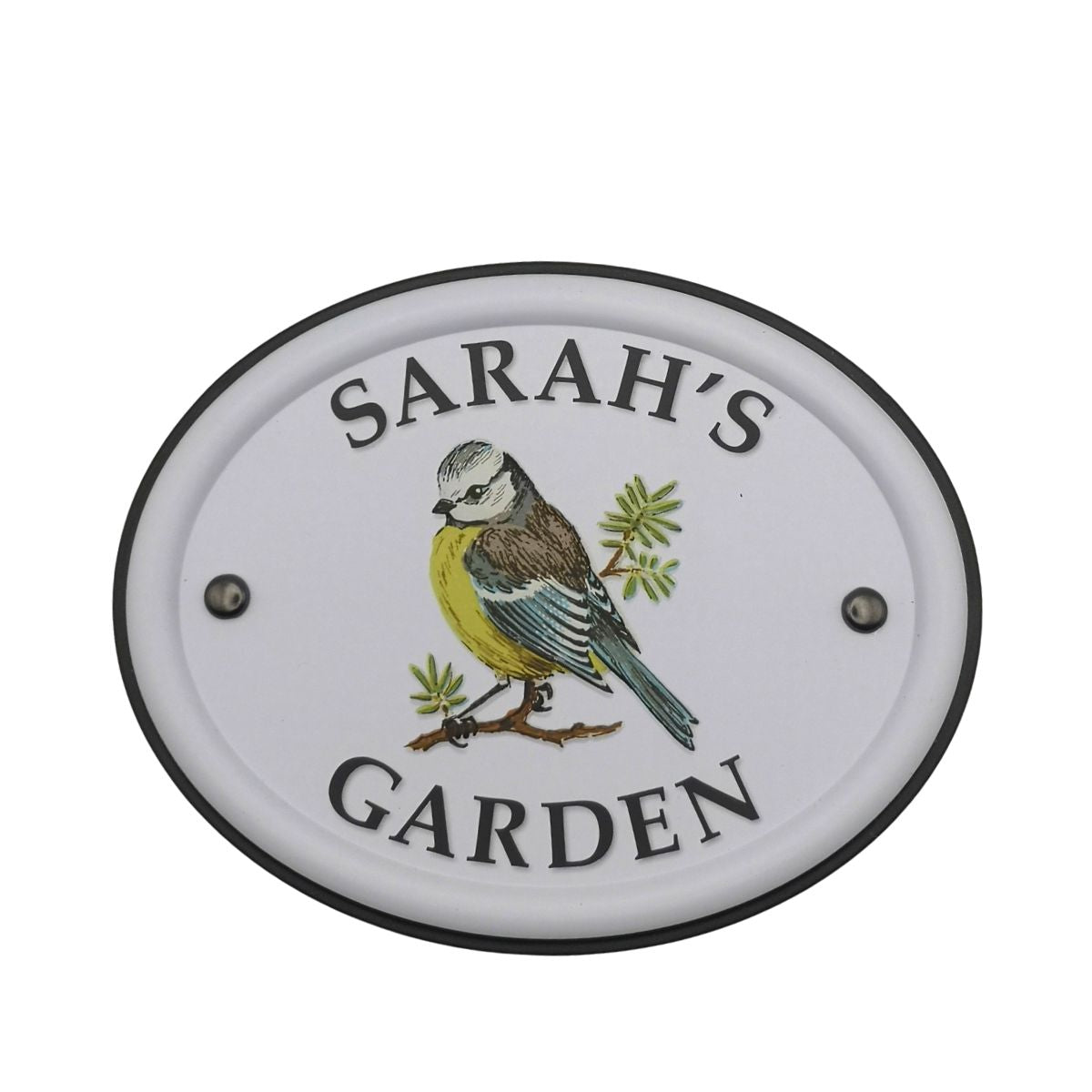 British Birds Decorative Garden Sign - Sarah