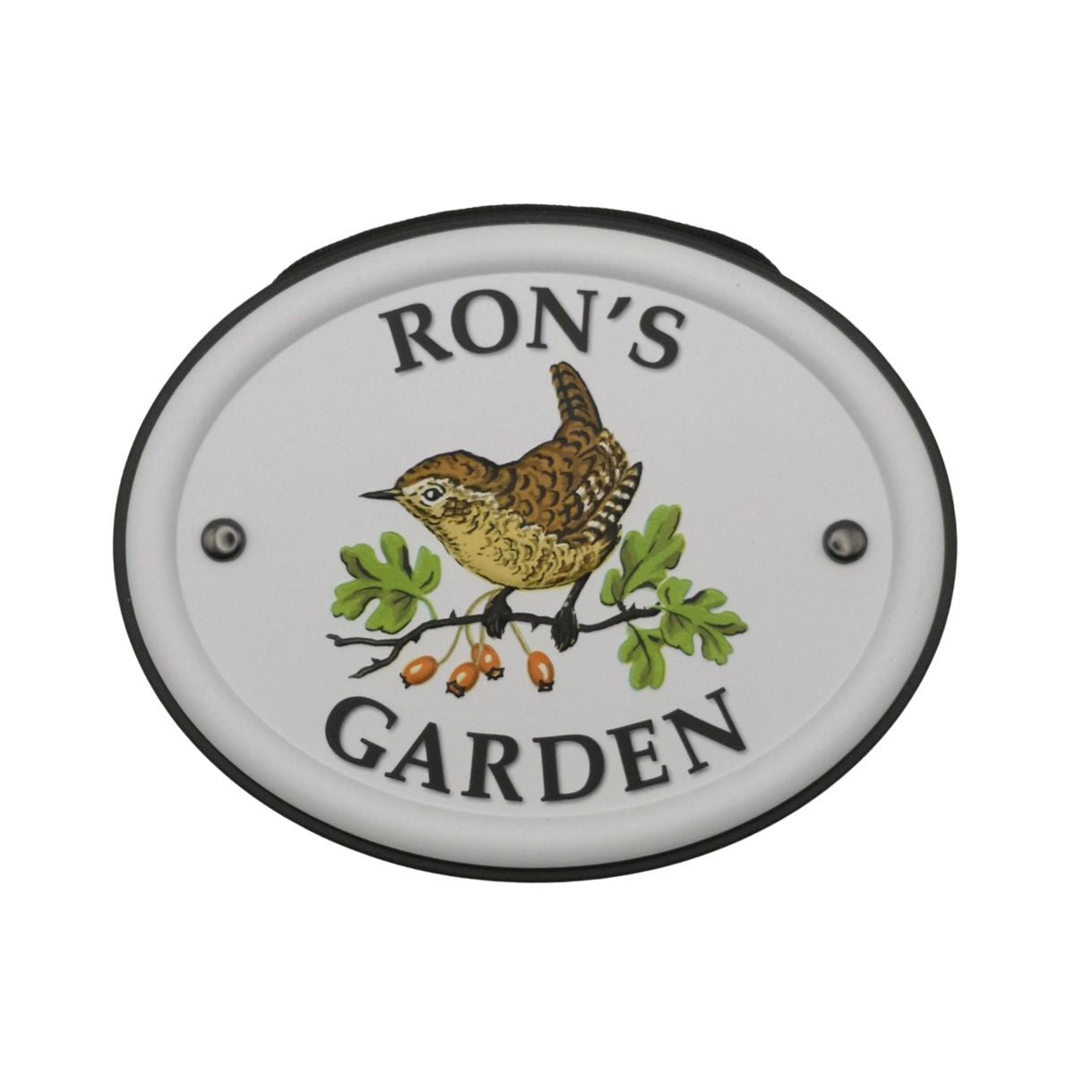 British Birds Decorative Garden Sign - Ron