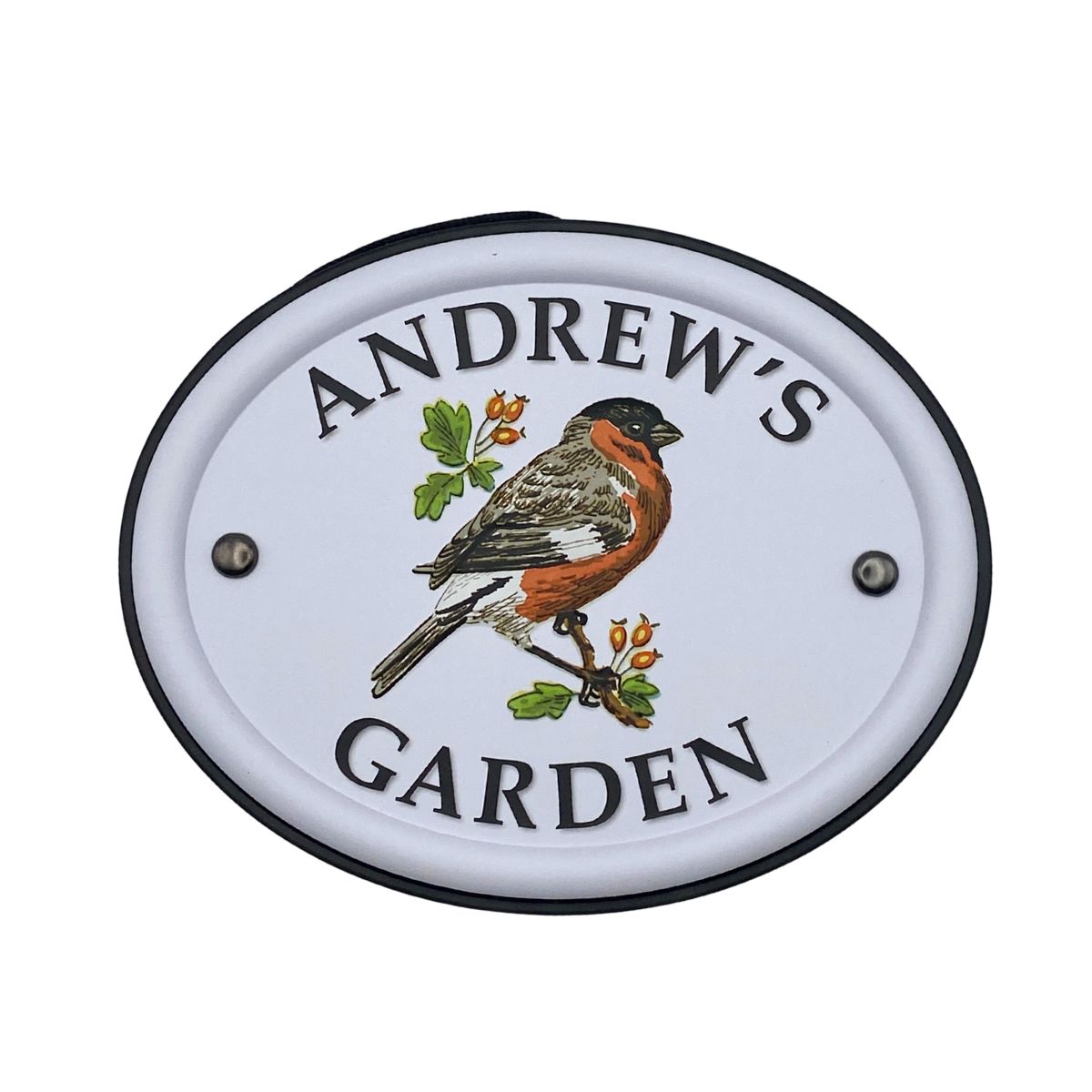 British Birds Decorative Garden Sign - Andrew