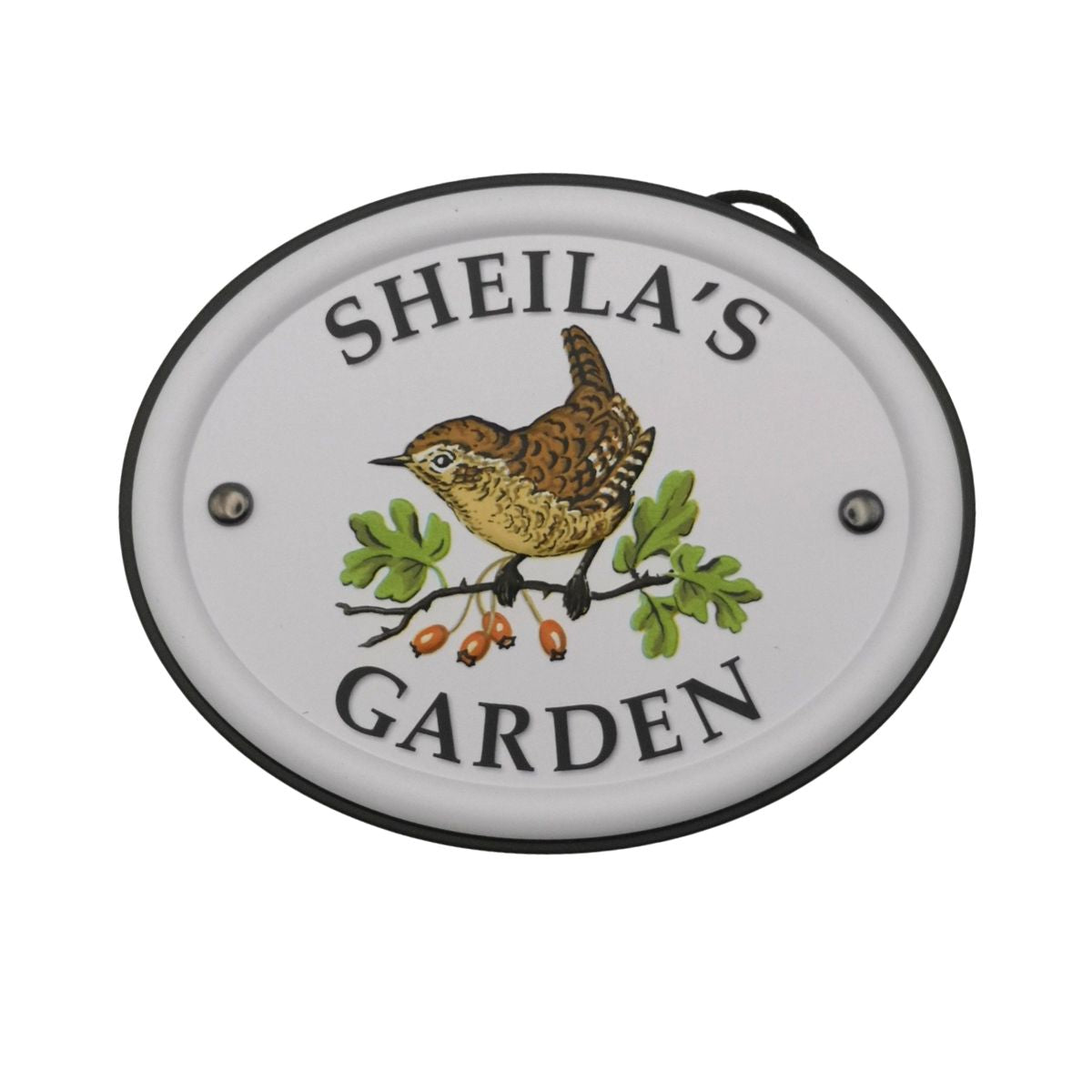 British Birds Decorative Garden Sign - Sheila
