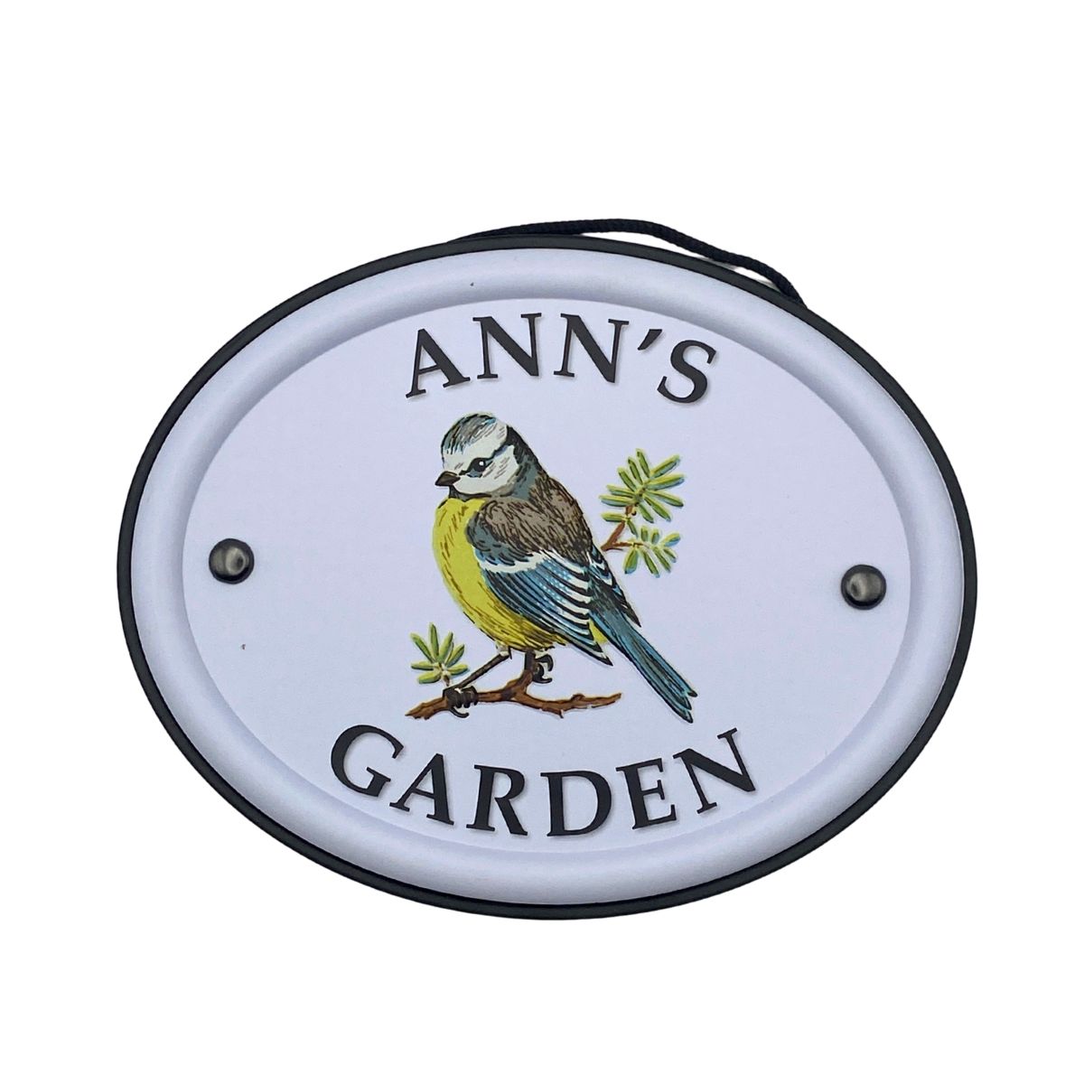 British Birds Decorative Garden Sign - Ann