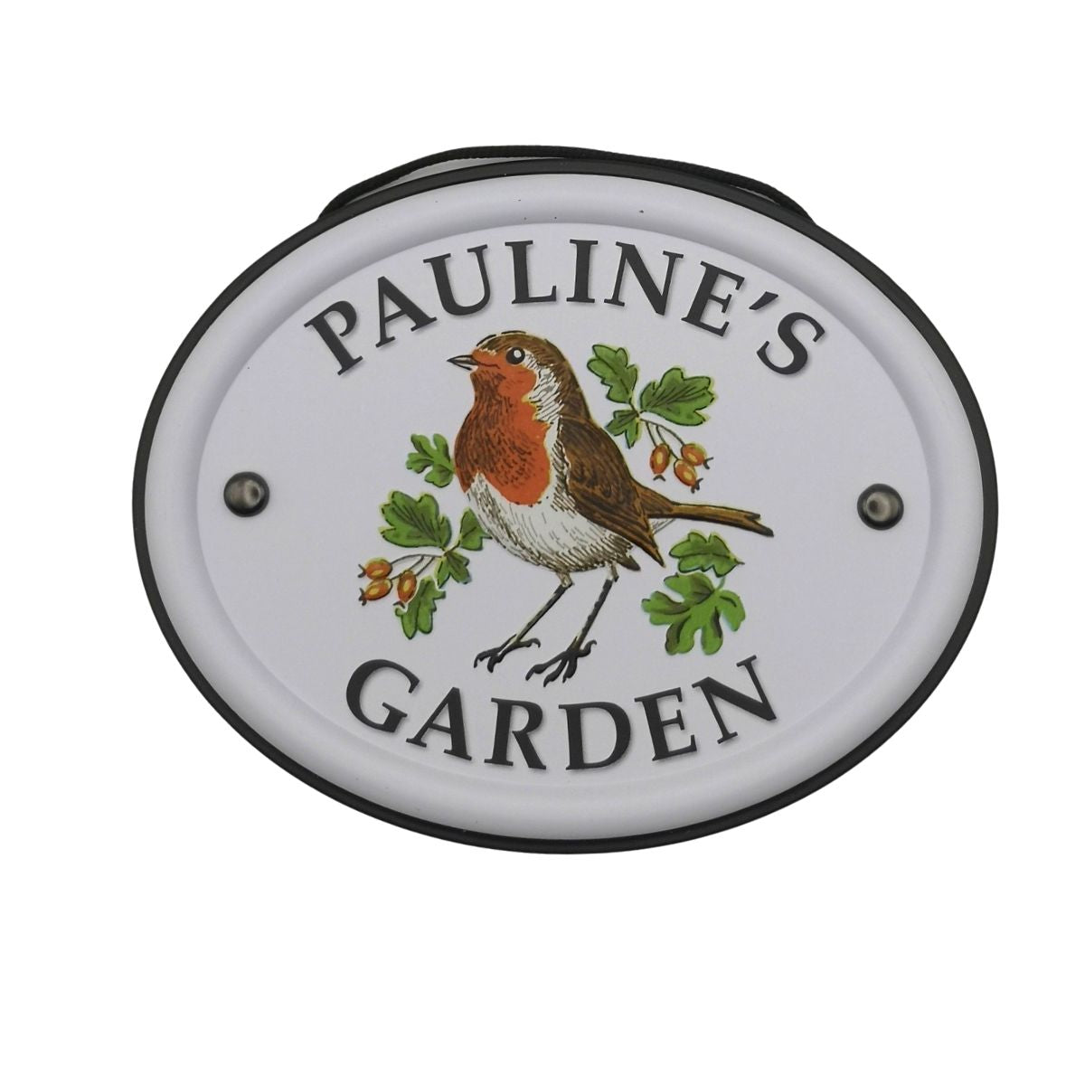 British Birds Decorative Garden Sign - Pauline