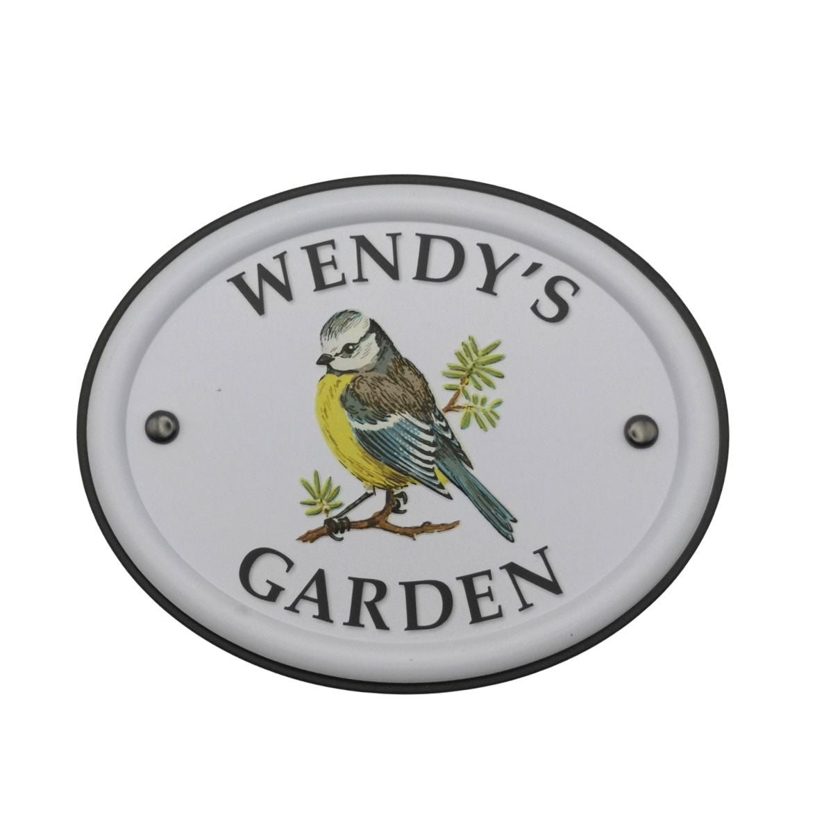British Birds Decorative Garden Sign - Wendy