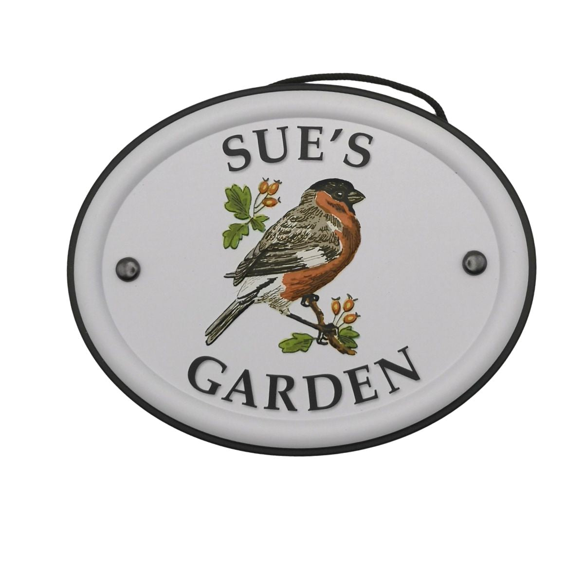 British Birds Decorative Garden Sign - Sue