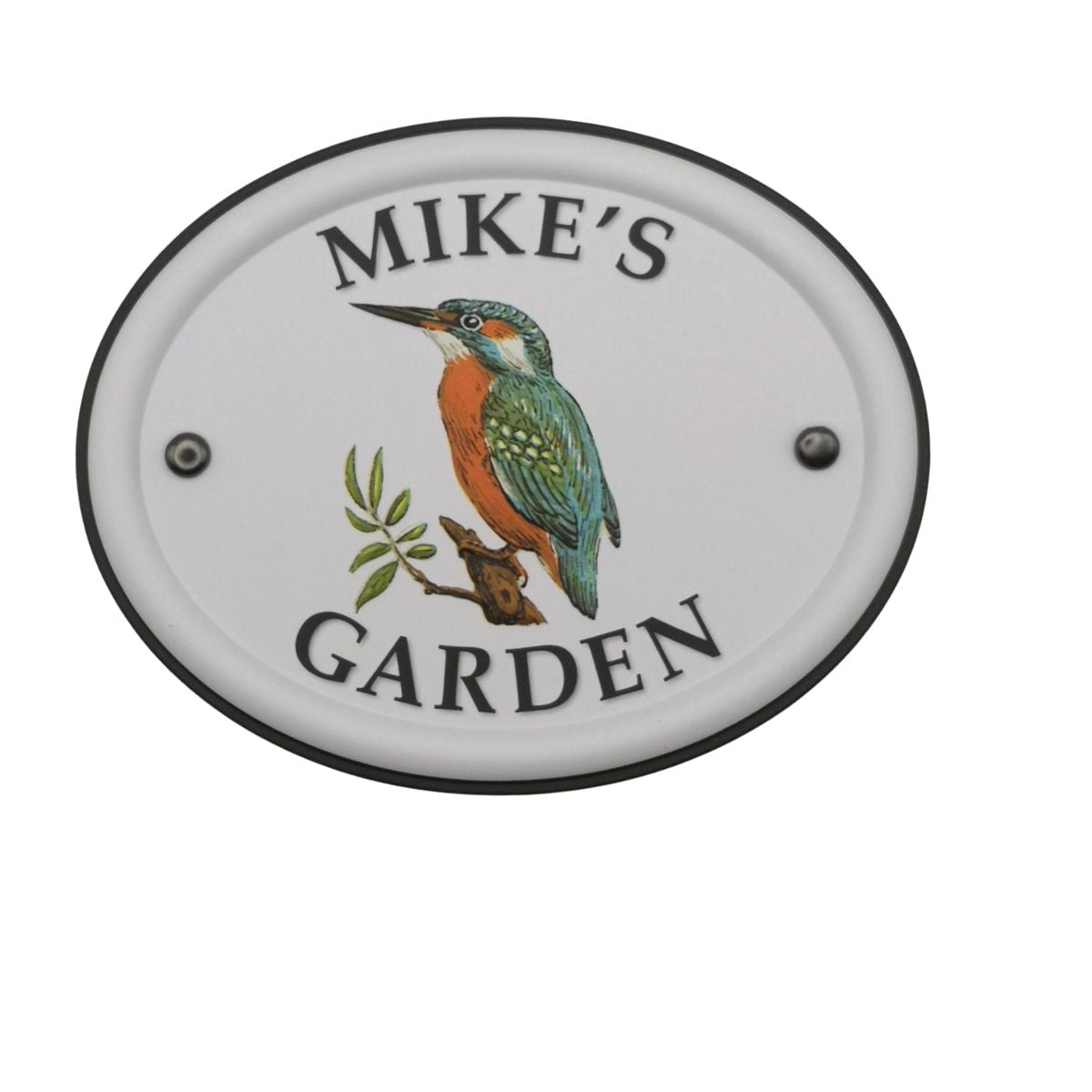 British Birds Decorative Garden Sign - Mike