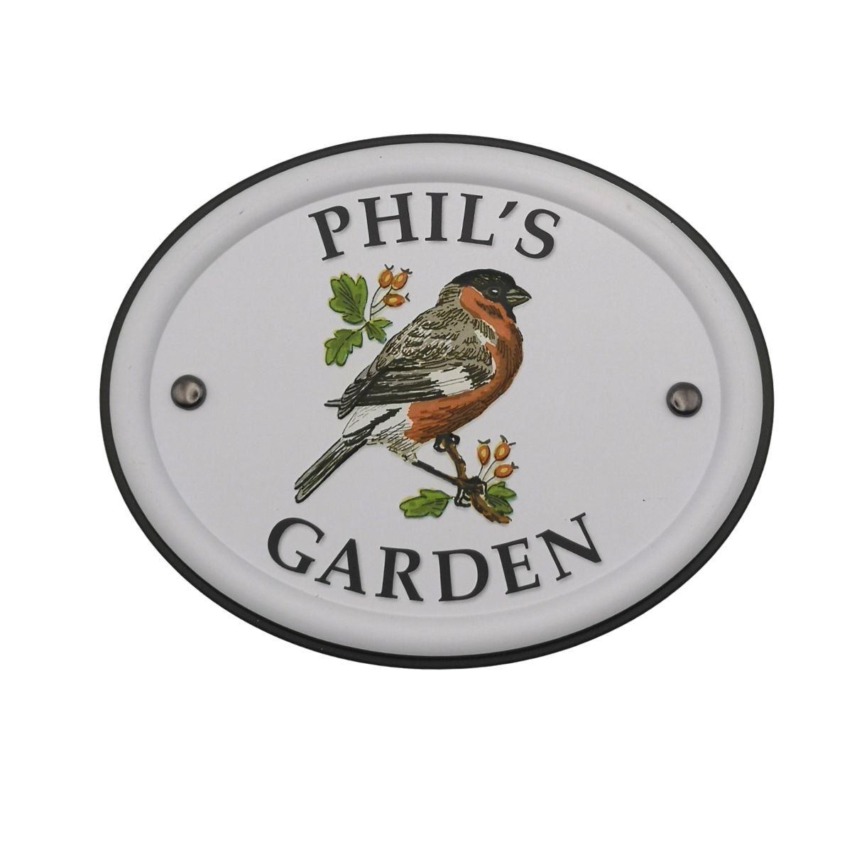 British Birds Decorative Garden Sign - Phil