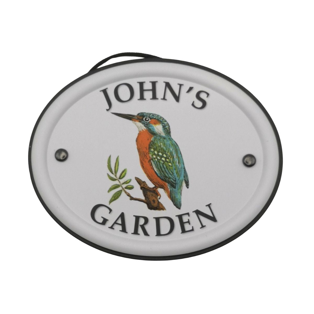 British Birds Decorative Garden Sign - John