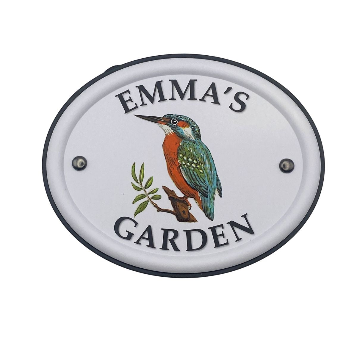 British Birds Decorative Garden Sign - Emma
