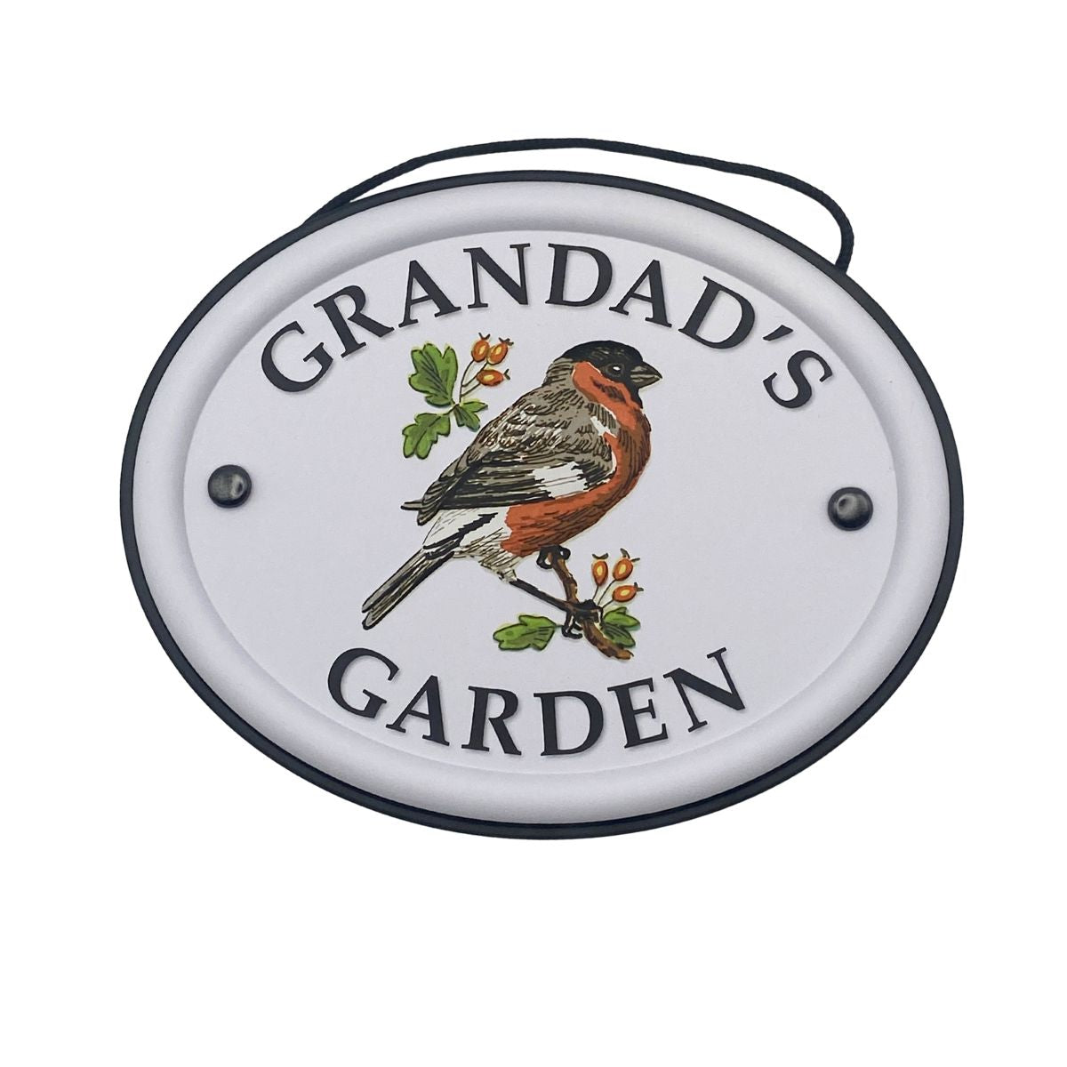 British Birds Decorative Garden Sign - Grandad
