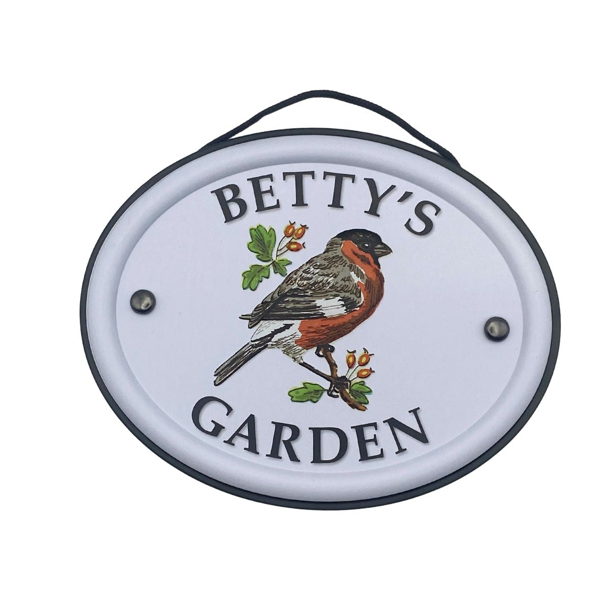 British Birds Decorative Garden Sign - Betty