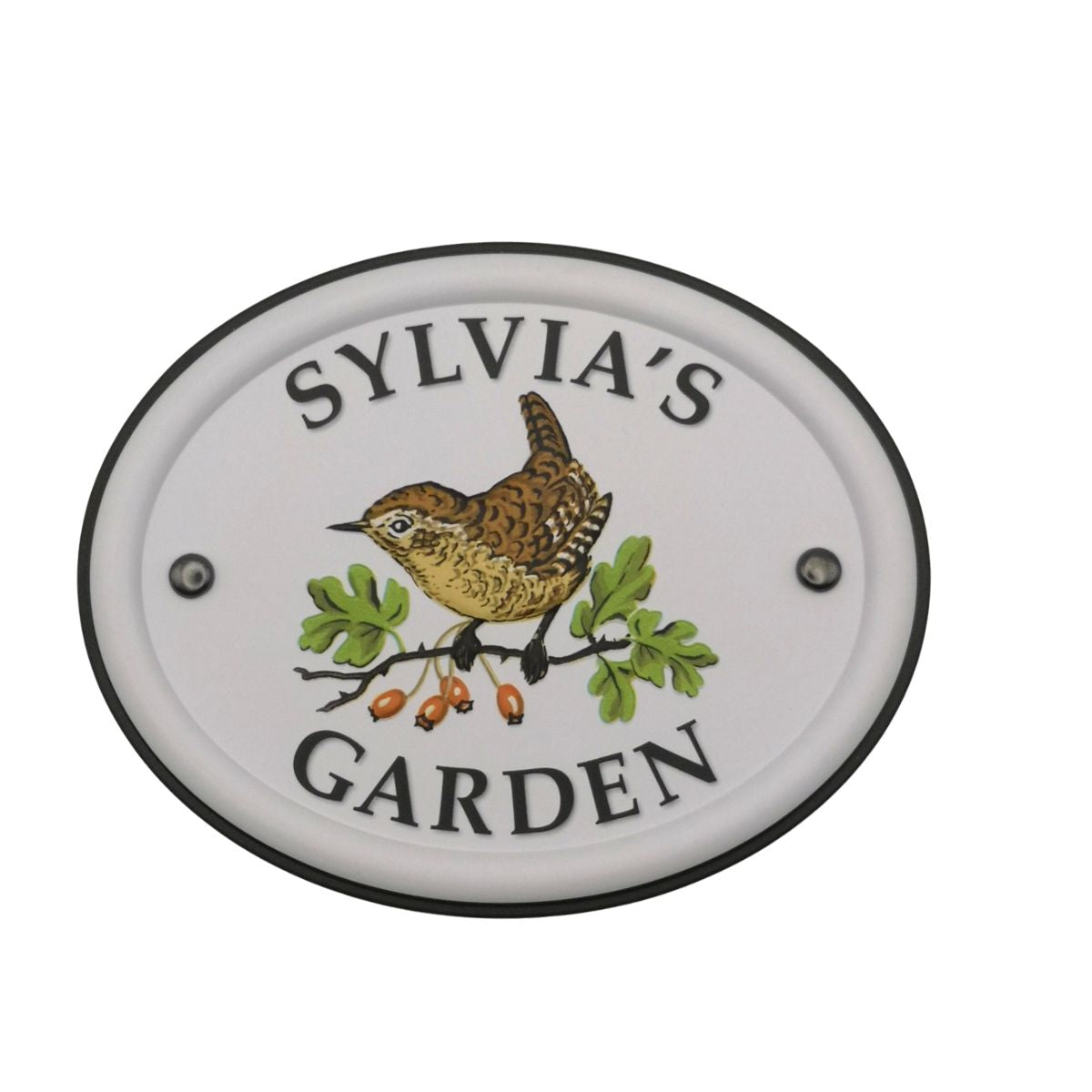 British Birds Decorative Garden Sign - Sylvia