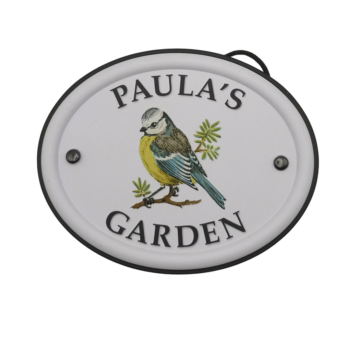 British Birds Decorative Garden Sign - Paula
