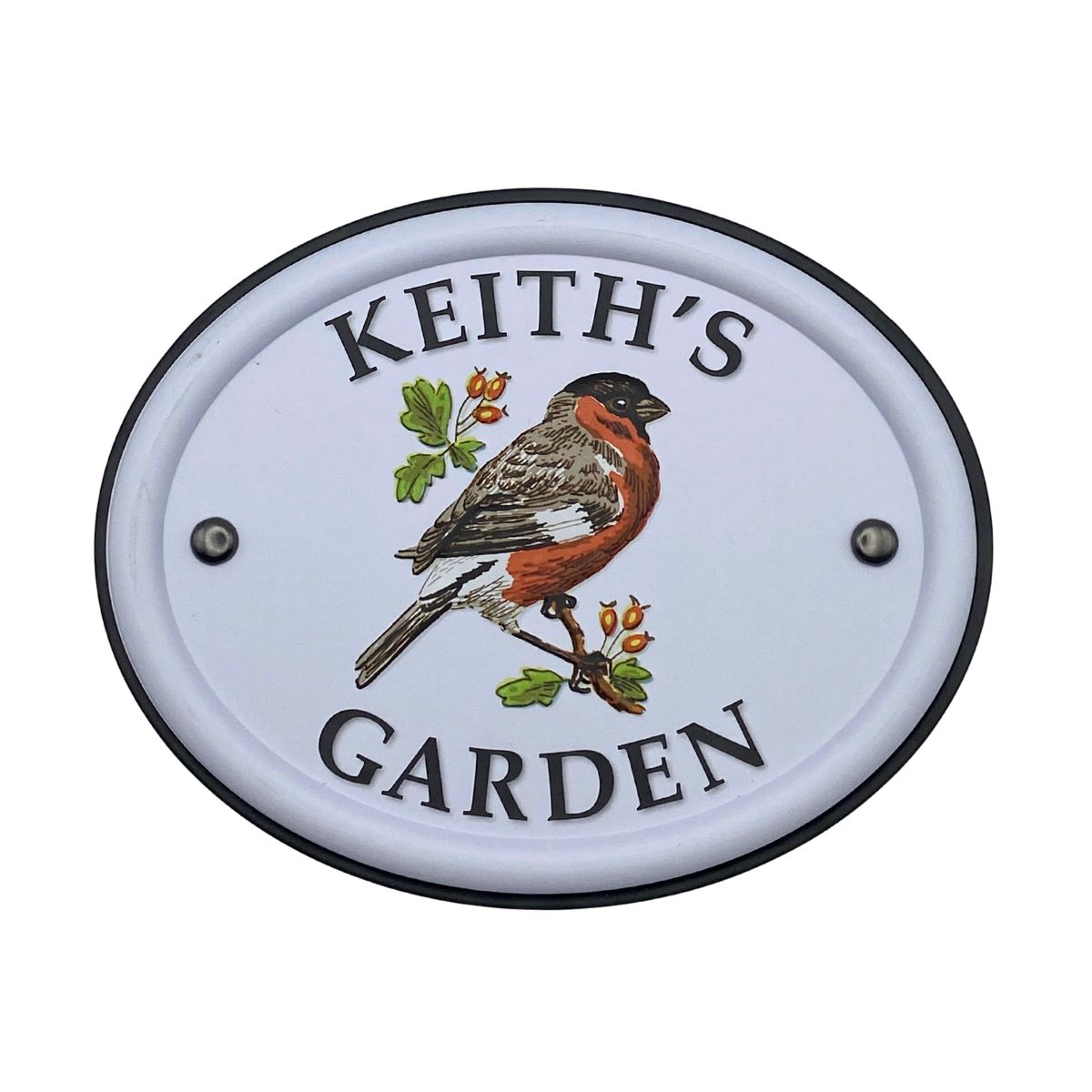 British Birds Decorative Garden Sign - Keith